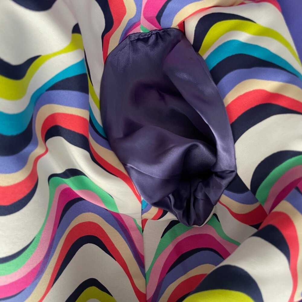 Kate Spade Bright Periwinkle/Purple Trench Coat - Picture 11 of 12